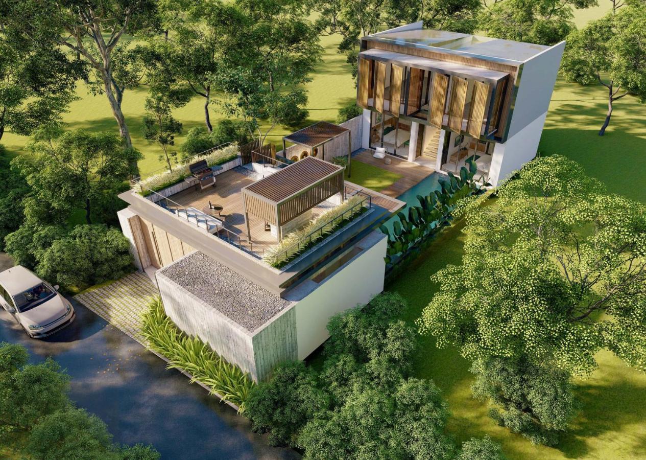 New 4 Bedroom 5 Min Walk To Berawa Beach Enclosed Livng Canggu Extérieur photo