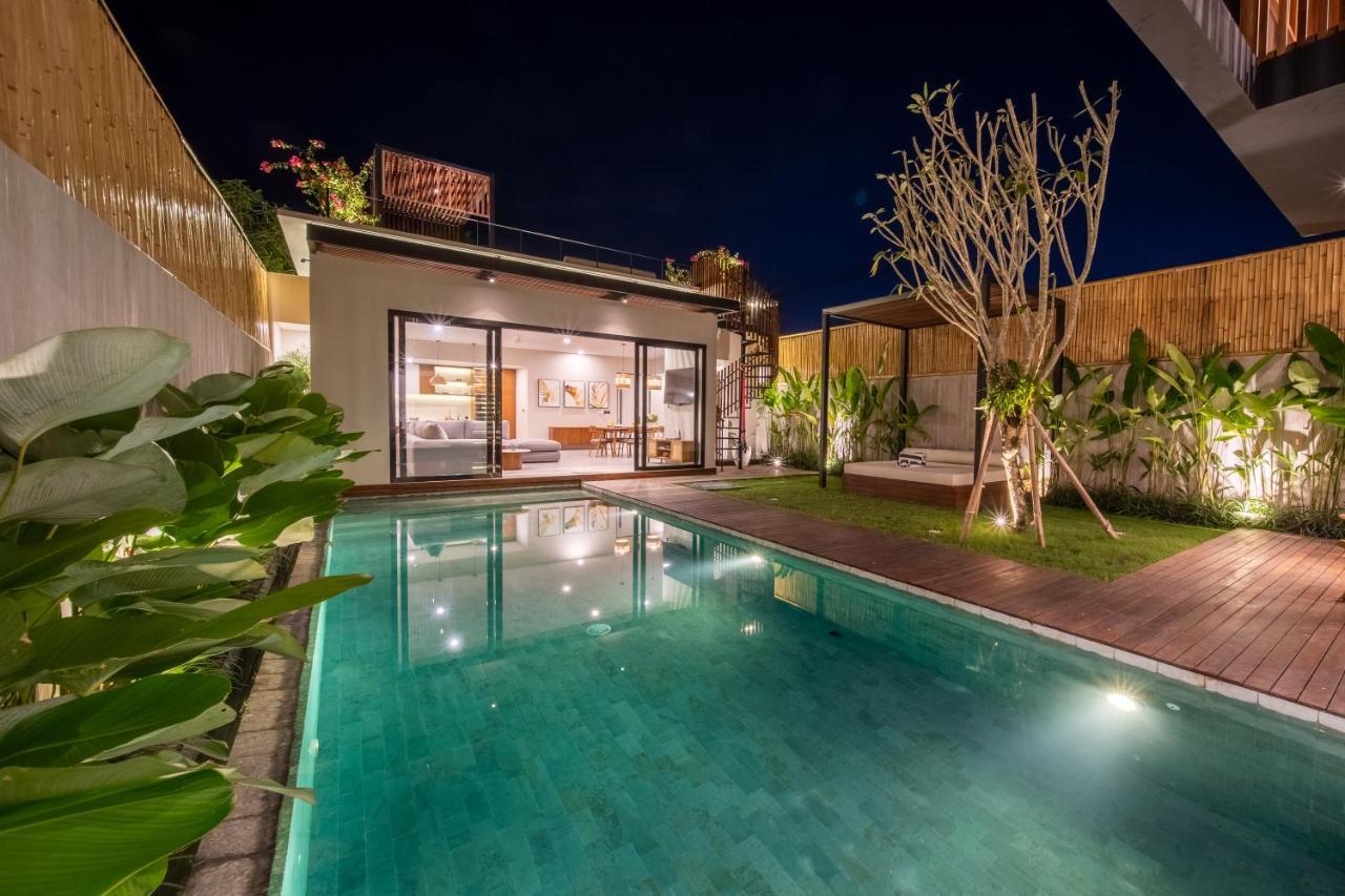 New 4 Bedroom 5 Min Walk To Berawa Beach Enclosed Livng Canggu Extérieur photo