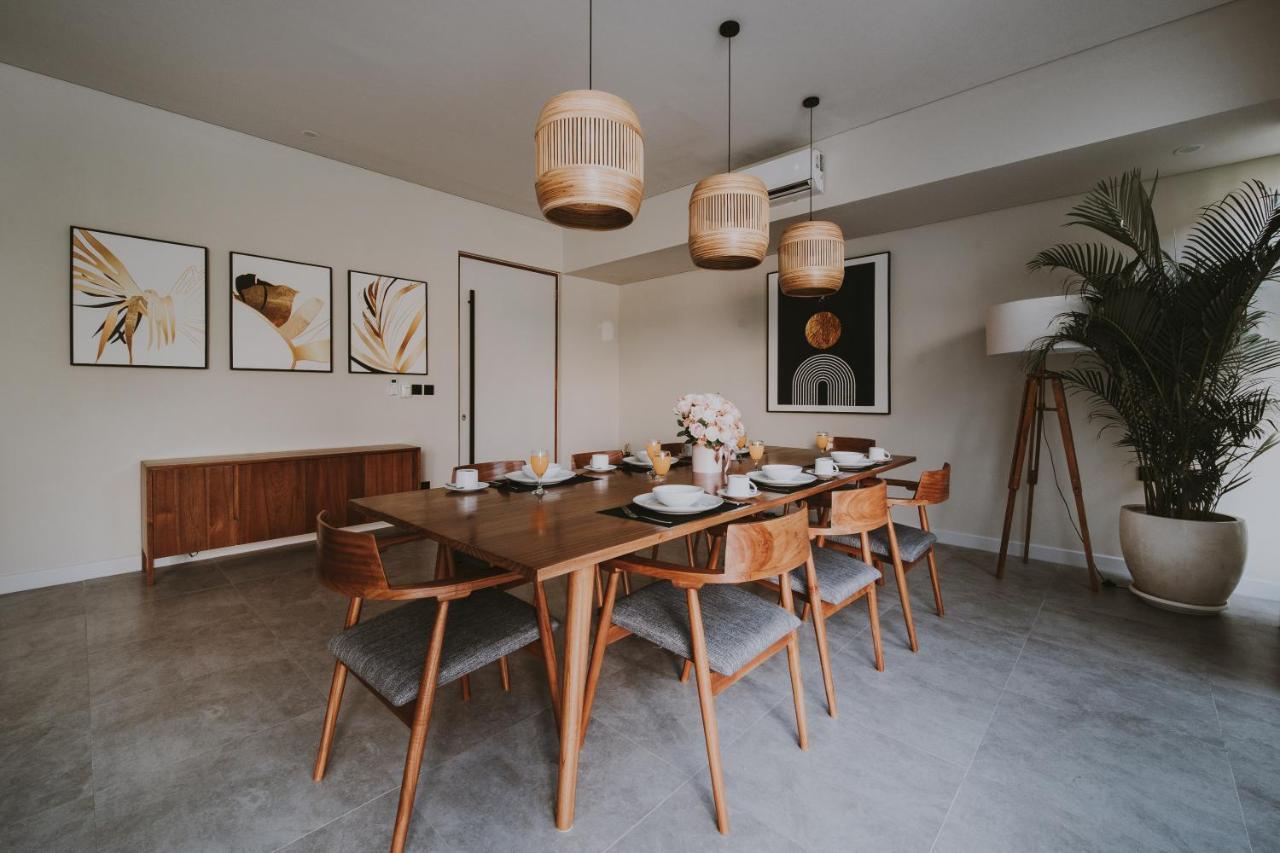 New 4 Bedroom 5 Min Walk To Berawa Beach Enclosed Livng Canggu Extérieur photo