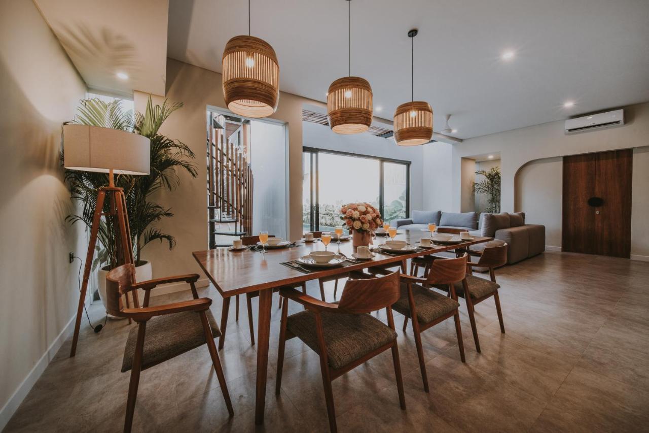 New 4 Bedroom 5 Min Walk To Berawa Beach Enclosed Livng Canggu Extérieur photo