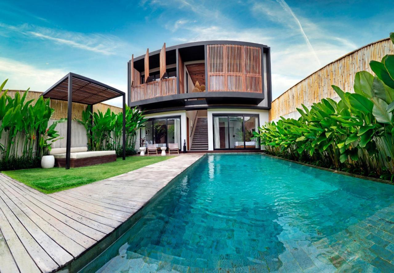 New 4 Bedroom 5 Min Walk To Berawa Beach Enclosed Livng Canggu Extérieur photo