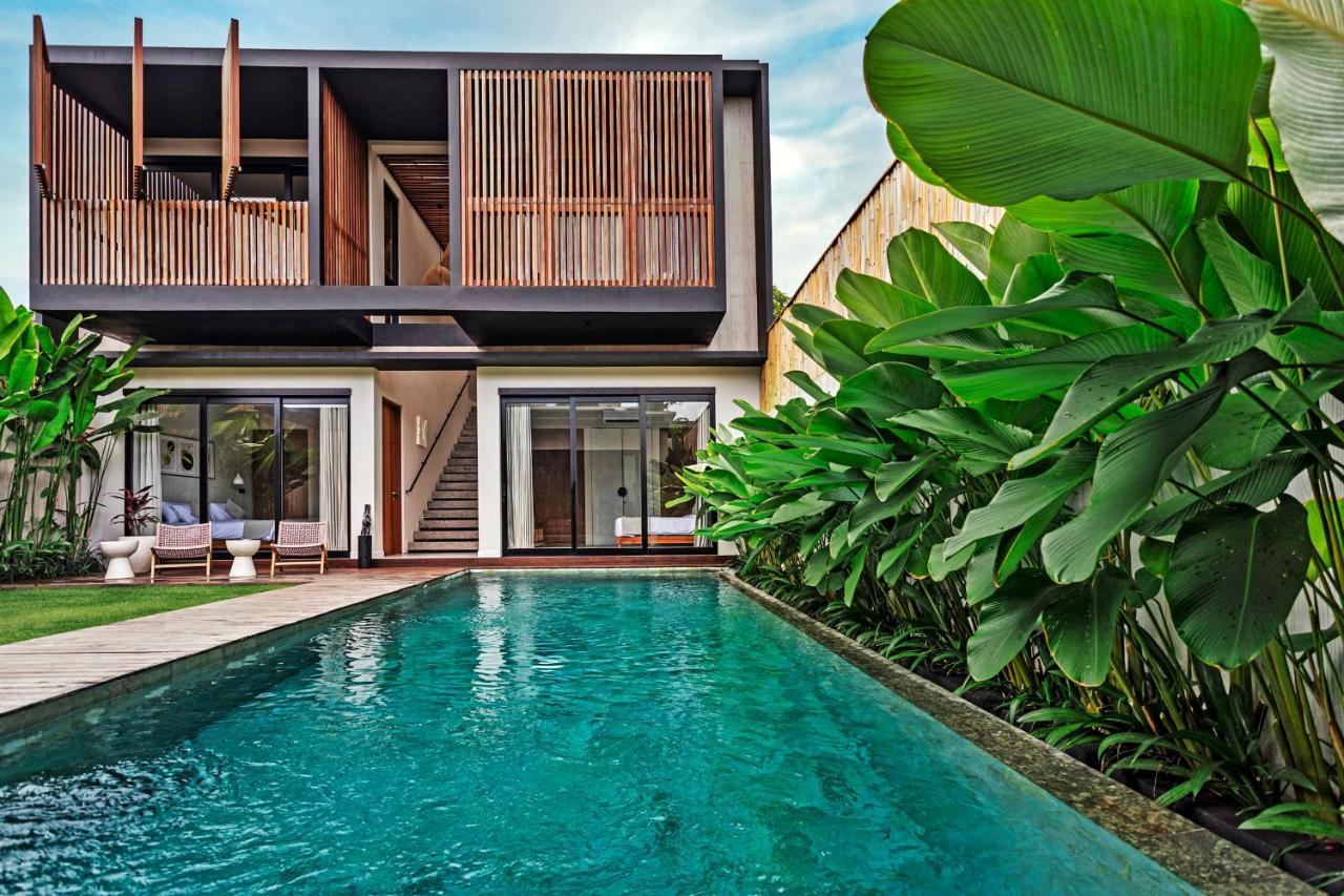 New 4 Bedroom 5 Min Walk To Berawa Beach Enclosed Livng Canggu Extérieur photo