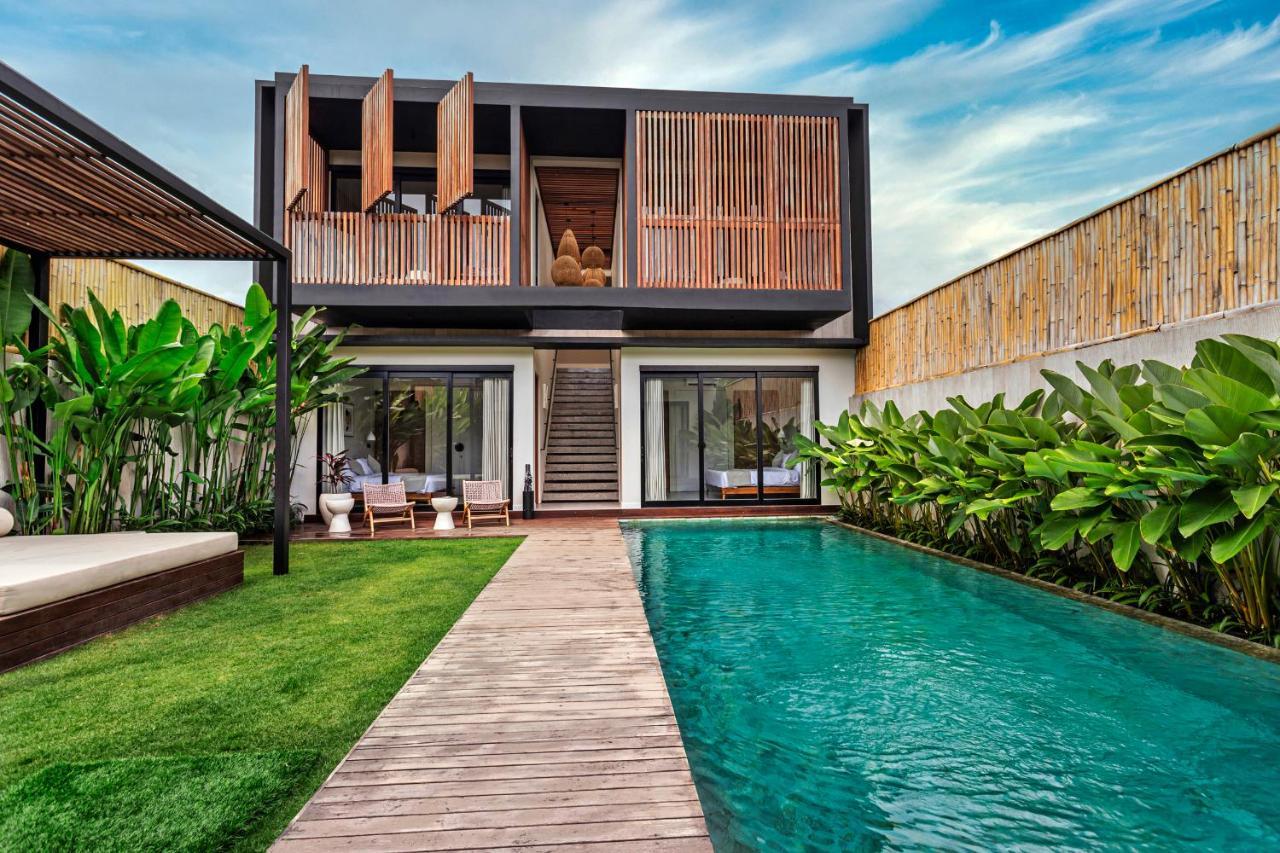 New 4 Bedroom 5 Min Walk To Berawa Beach Enclosed Livng Canggu Extérieur photo